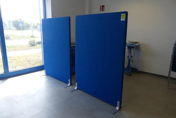 2x Raumtrenner Maße in cm je ca. 121 x 163